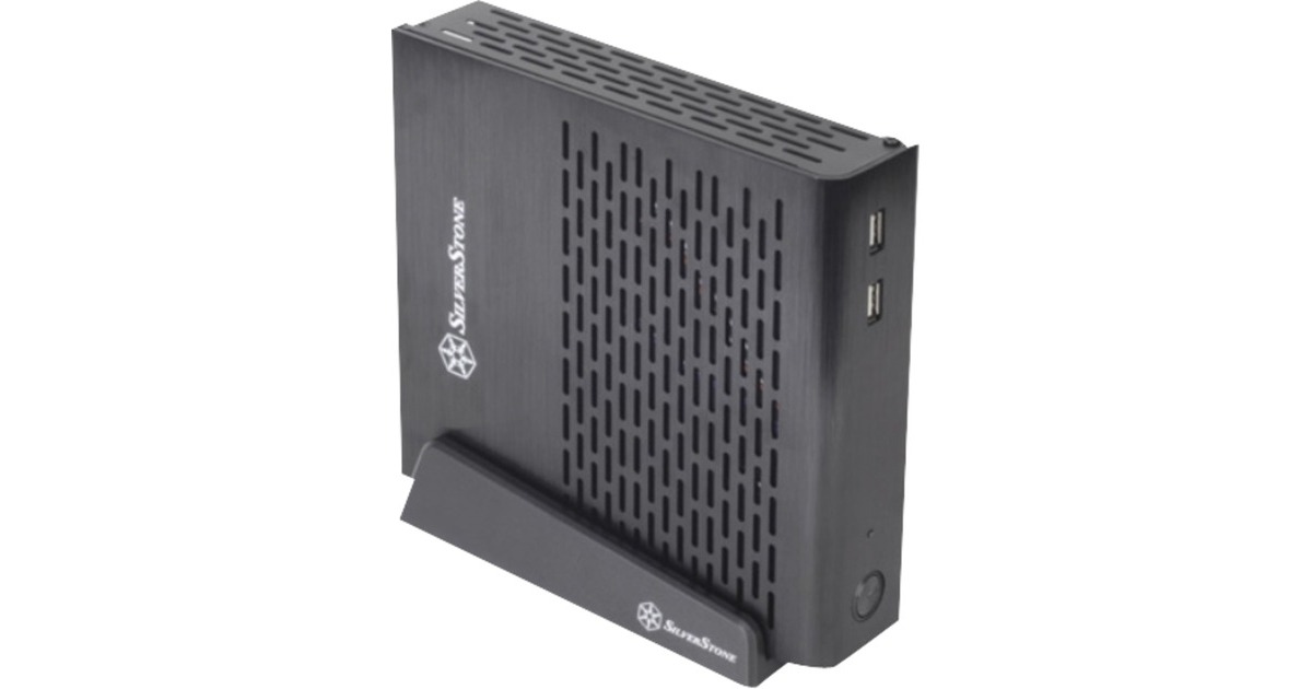 SilverStone SST-PT13B, HTPC-Gehäuse(schwarz)