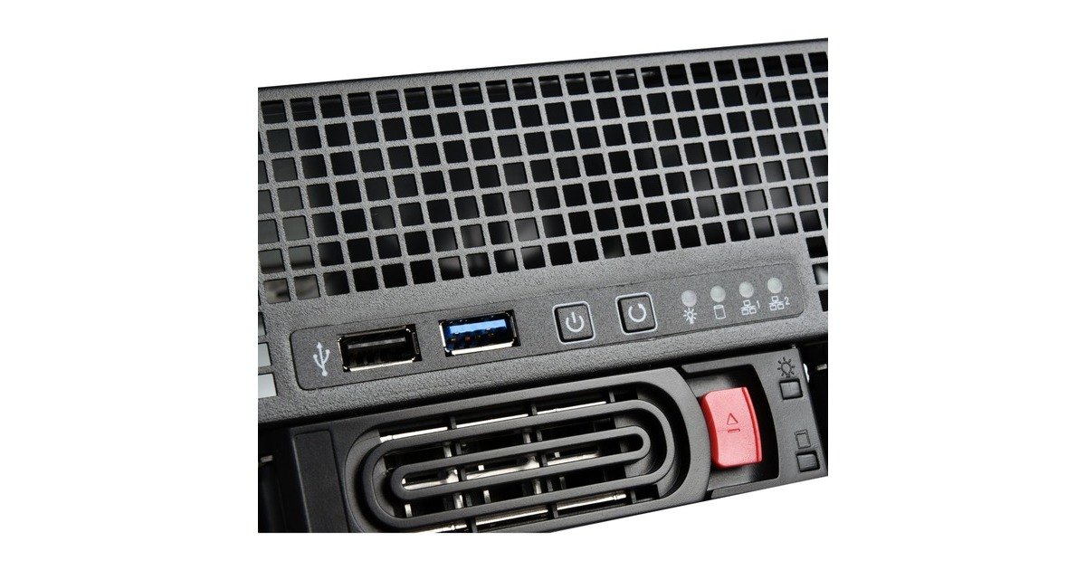 SilverStone SST-RM21-304, Rack-Gehäuse(schwarz, 2 Höheneinheiten)
