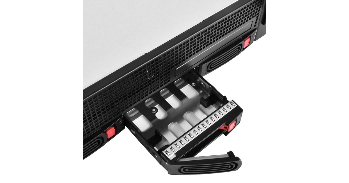 SilverStone SST-RM21-304, Rack-Gehäuse(schwarz, 2 Höheneinheiten)