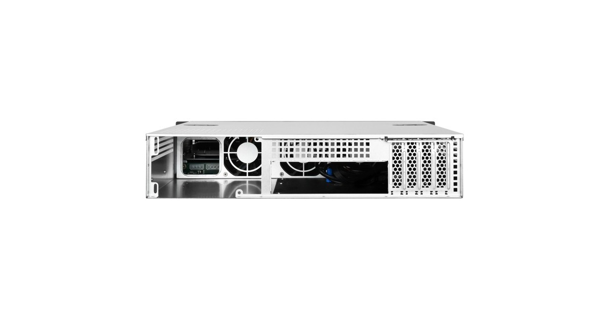 SilverStone SST-RM21-304, Rack-Gehäuse(schwarz, 2 Höheneinheiten)