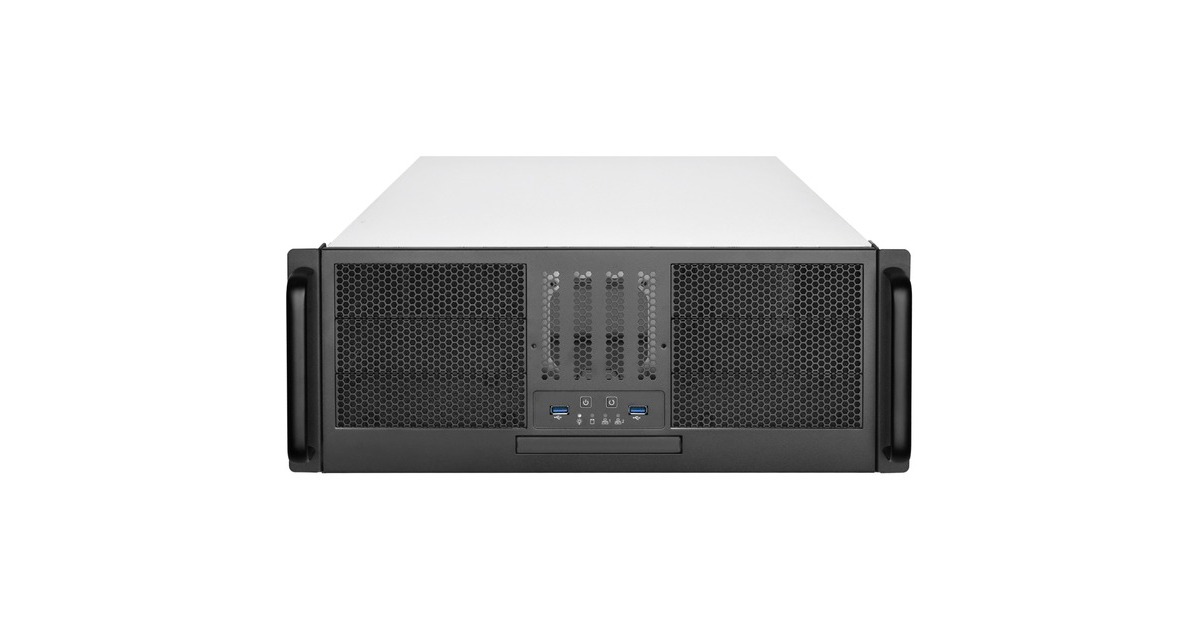 SilverStone SST-RM41-506, Rack-Gehäuse(schwarz, 4 Höheneinheiten)