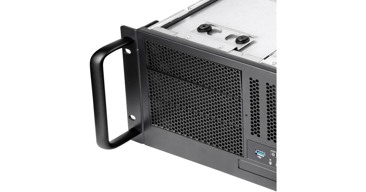 SilverStone SST-RM41-506, Rack-Gehäuse(schwarz, 4 Höheneinheiten)