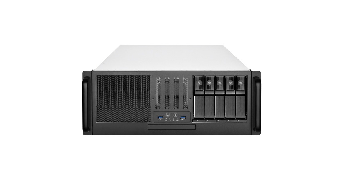 SilverStone SST-RM41-H08, Rack-Gehäuse(schwarz)