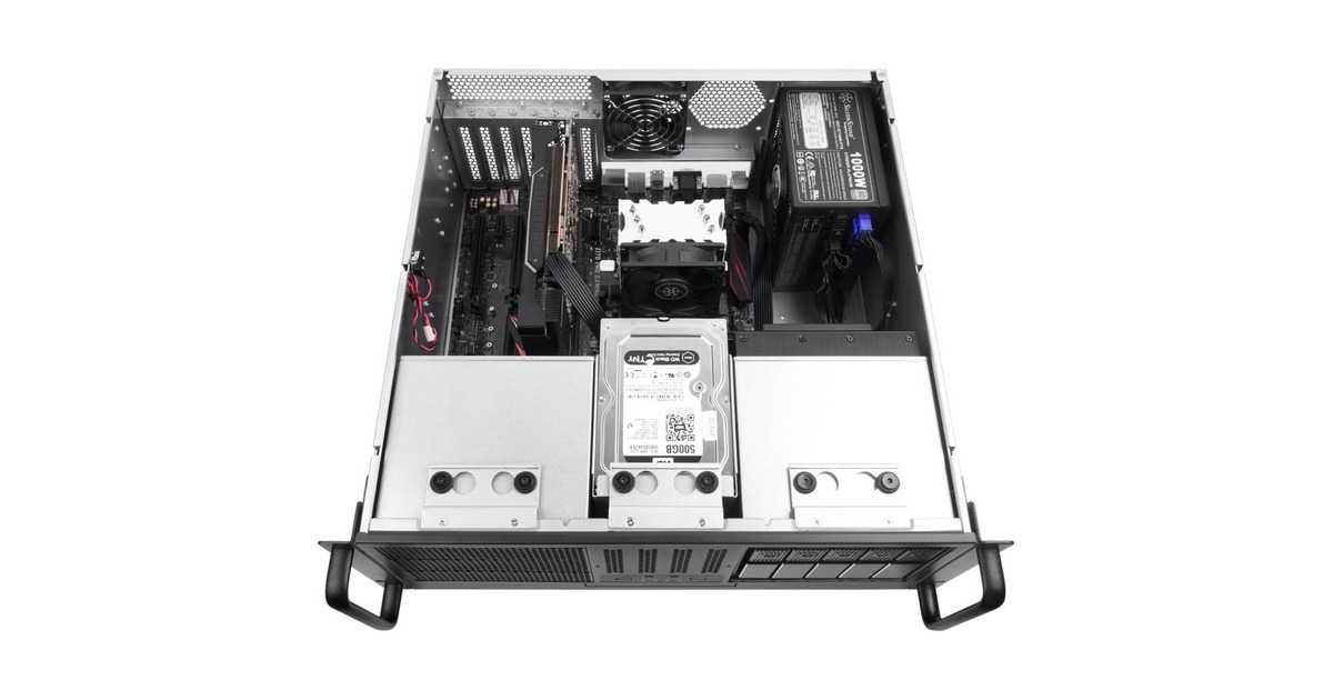 SilverStone SST-RM41-H08, Rack-Gehäuse(schwarz)