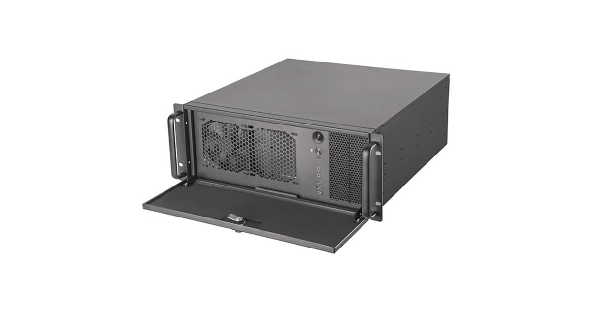 SilverStone SST-RM42-502B, Rack, Server-Gehäuse(schwarz)