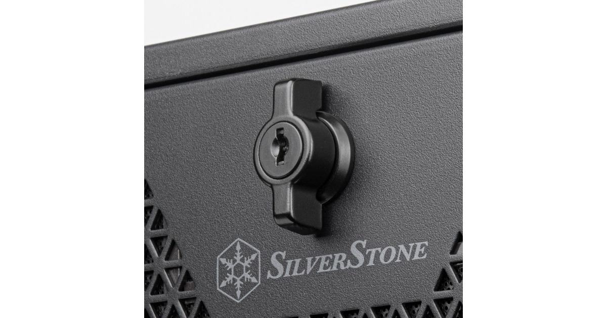 SilverStone SST-RM44, Rack, Server-Gehäuse(schwarz)