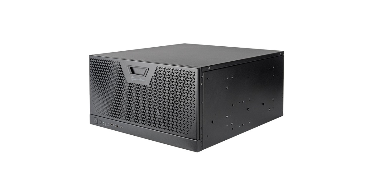 SilverStone SST-RM51, Rack, Server-Gehäuse(schwarz)