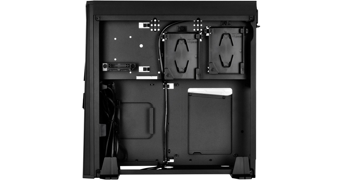 SilverStone SST-RVZ02B-W Window, Desktop-Gehäuse(schwarz, Windows-Kit)