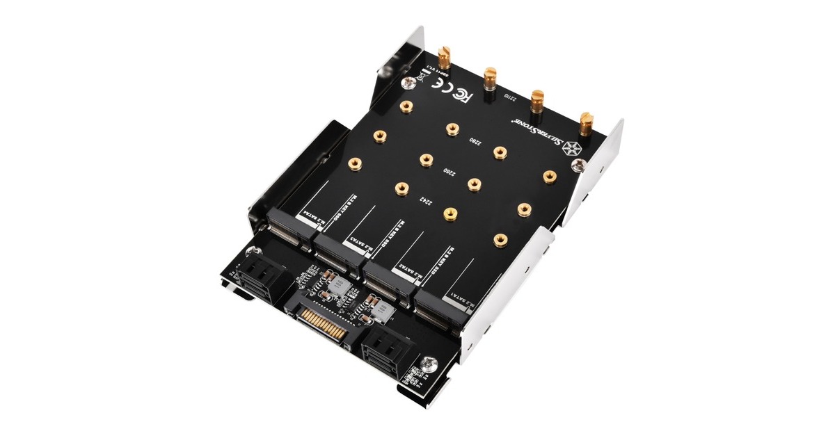 SilverStone SST-SDP11, Einbaurahmen(silber) SilverStone SST-SDP11, Einbaurahmen(silber)