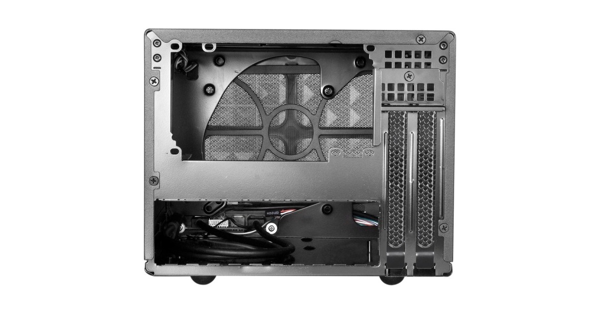 SilverStone SST-SG13B-C, Tower-Gehäuse(schwarz)