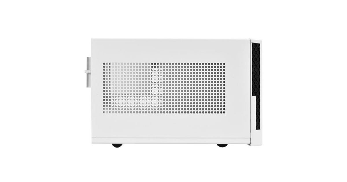 SilverStone SST-SG13WB-Q, Cube-Gehäuse(weiß/schwarz)