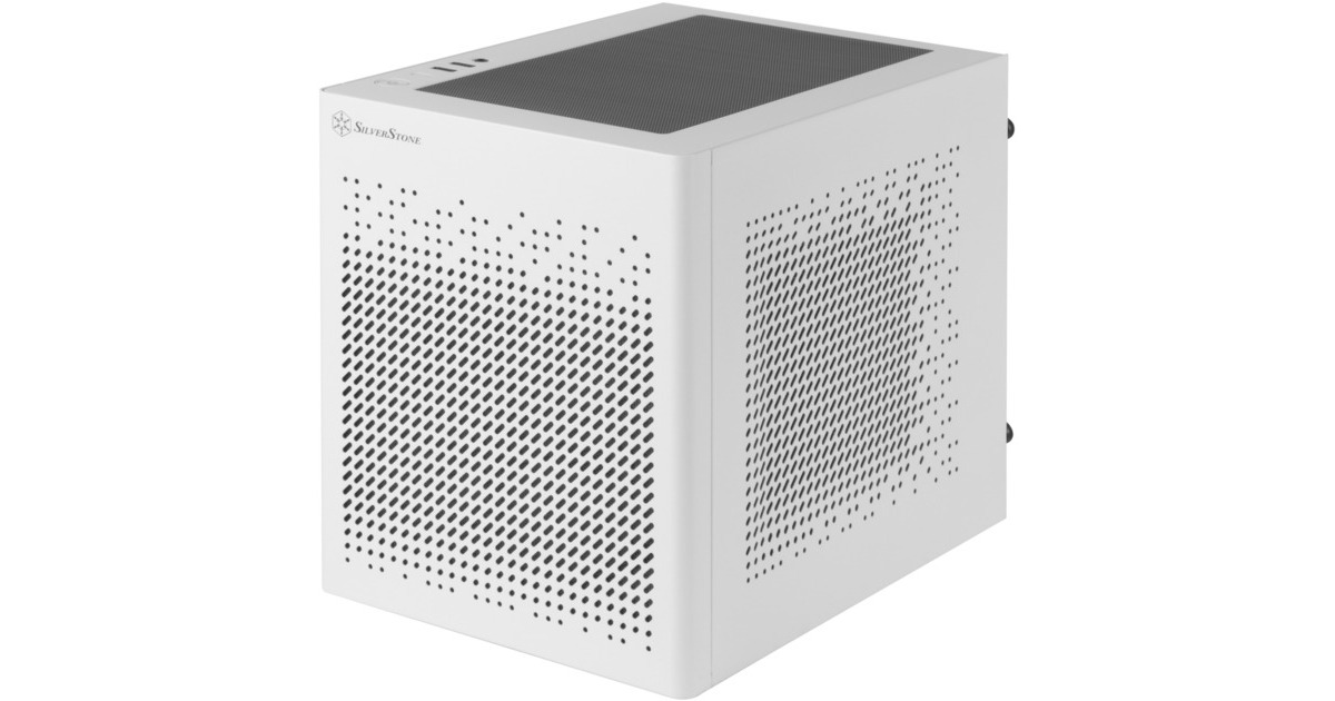 SilverStone SST-SG16W, Cube-Gehäuse(weiß, Outlet)