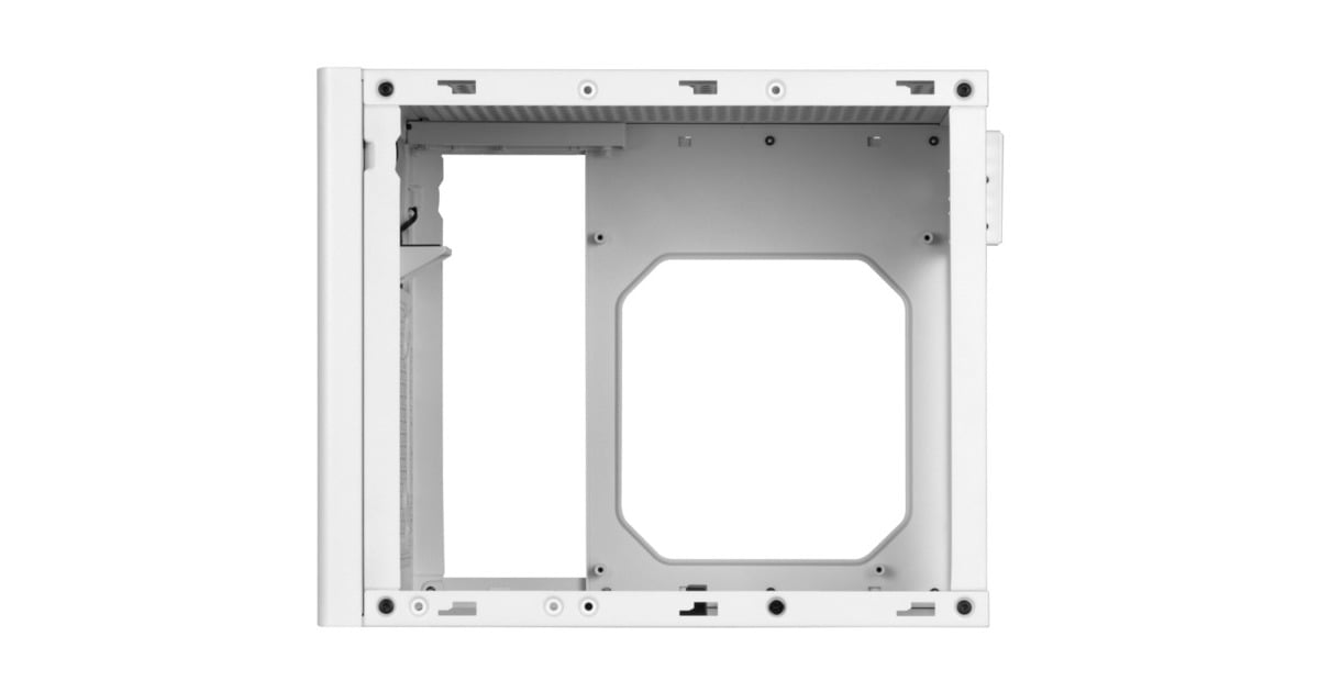 SilverStone SST-SG16W, Cube-Gehäuse(weiß)