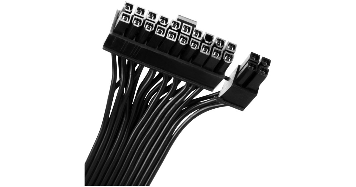 SilverStone SST-ST1100-TI v2.0 1100W, PC-Netzteil(schwarz, 8x PCIe, Kabel-Management, 1100 Watt)