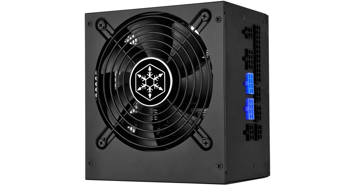 SilverStone SST-ST75F-PT v1.1, PC-Netzteil(schwarz, 4x PCIe, Kabel-Management, 750 Watt)