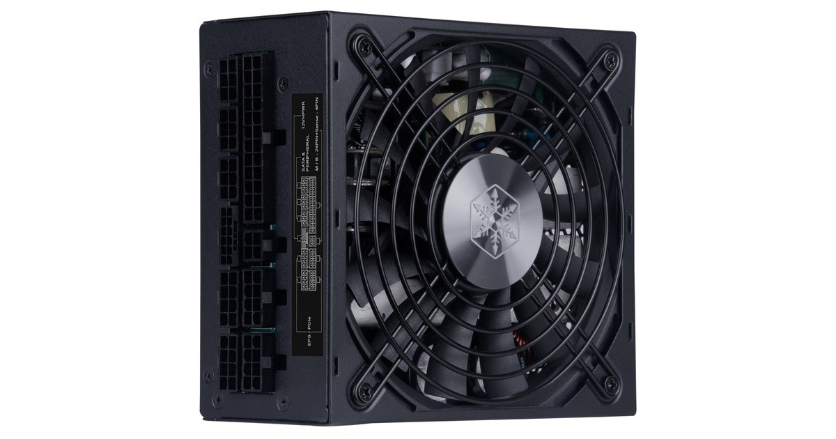 SilverStone SST-SX1000R-PL 1000W, PC-Netzteil(schwarz, Kabel-Management, 1000 Watt)