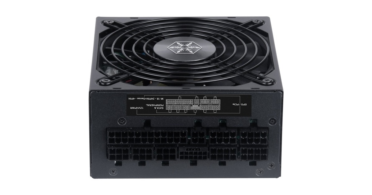 SilverStone SST-SX1000R-PL 1000W, PC-Netzteil(schwarz, Kabel-Management, 1000 Watt)