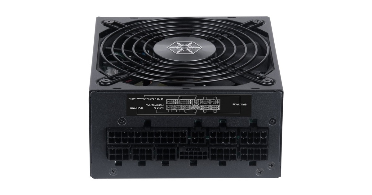 SilverStone SST-SX1000R-PL 1000W, PC-Netzteil(schwarz, Kabel-Management, 1000 Watt)