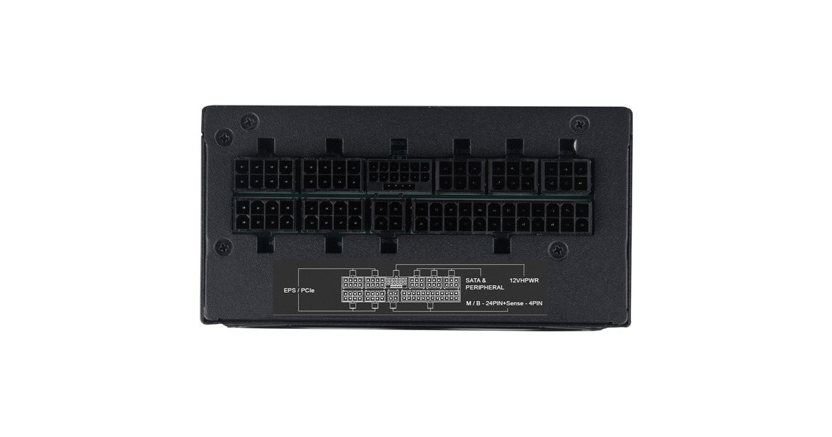 SilverStone SST-SX1000R-PL 1000W, PC-Netzteil(schwarz, Kabel-Management, 1000 Watt)