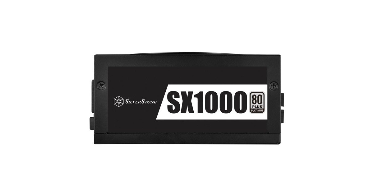 SilverStone SST-SX1000-LPT Platinum v1.1, PC-Netzteil(schwarz, 6x PCIe, Kabel-Management, 1000 Watt)