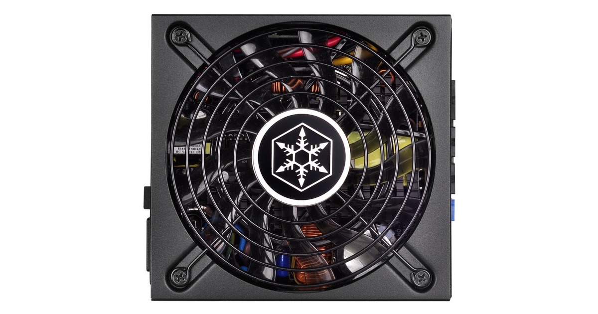 SilverStone SST-SX500-LG V2.1, PC-Netzteil(schwarz, 2x PCIe, Kabel-Management, 500 Watt)