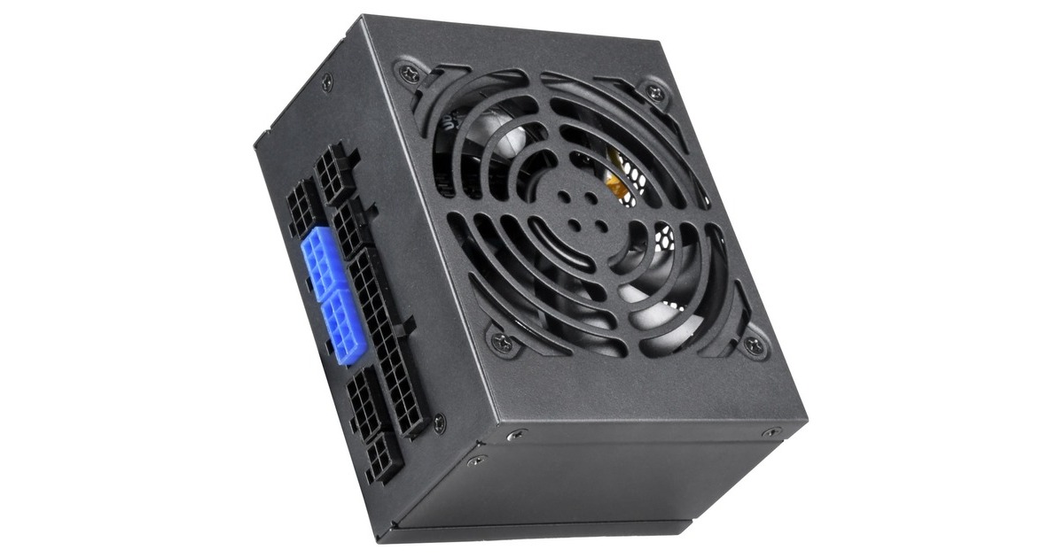 SilverStone SST-SX650-G V1.1 650W, PC-Netzteil(schwarz, 4x PCIe, Kabel-Management, 650 Watt)