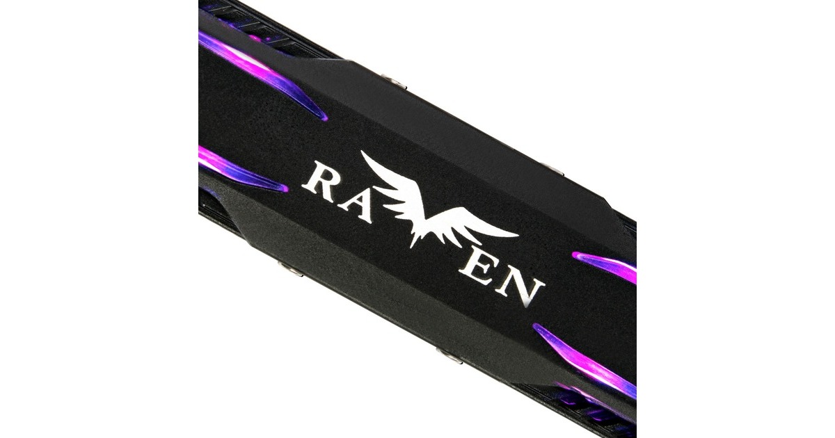 SilverStone SST-TP03-ARGB, Kühlkörper(schwarz, unterstützt M.2 2280 SSD)