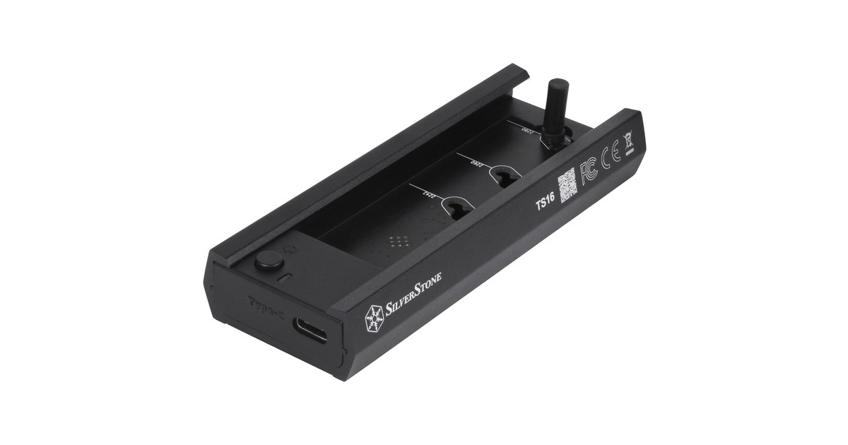 SilverStone SST-TS16, Laufwerksgehäuse(schwarz)