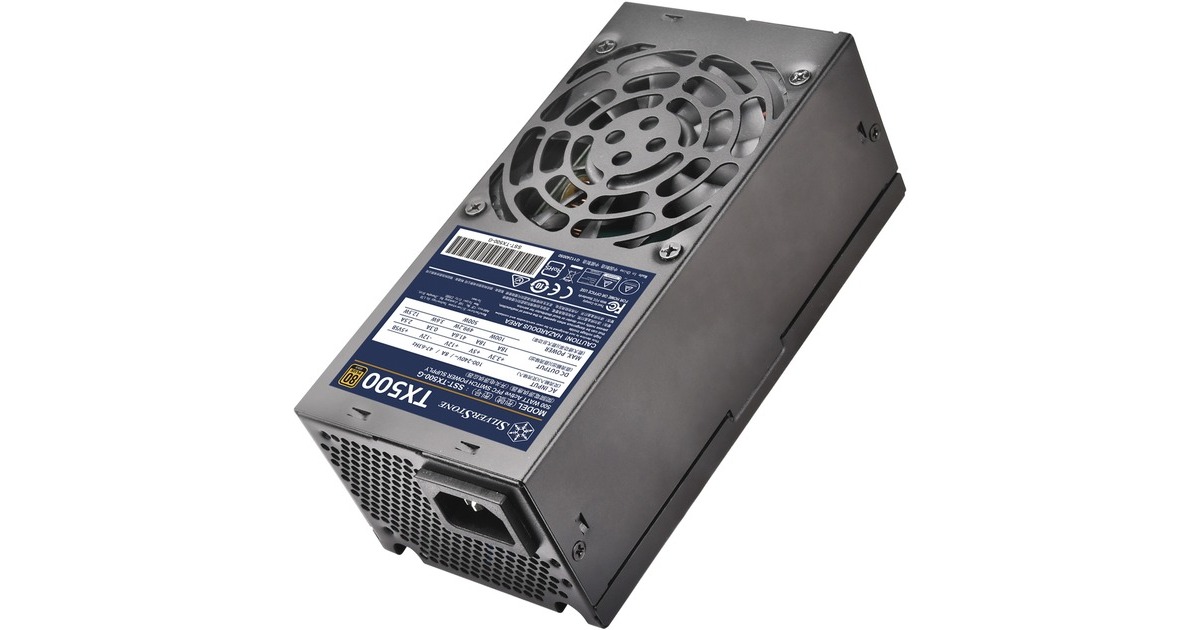 SilverStone SST-TX500-G 500W, PC-Netzteil(schwarz, 2x PCIe, 500 Watt)