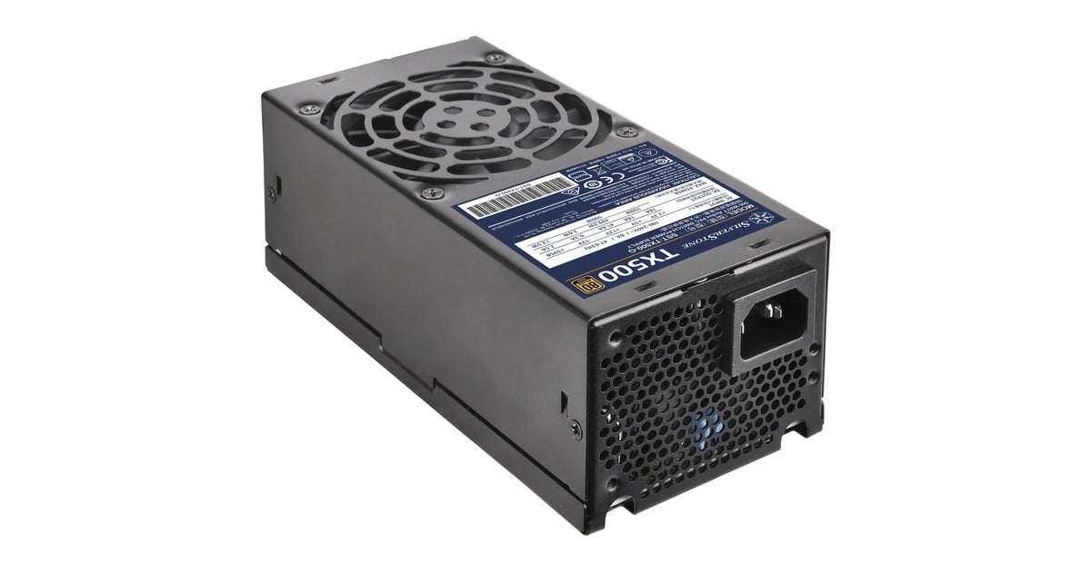 SilverStone SST-TX500-G 500W, PC-Netzteil(schwarz, 2x PCIe, 500 Watt, Outlet)
