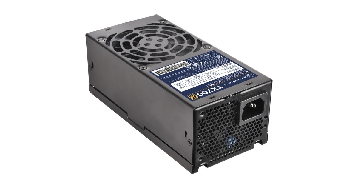 SilverStone SST-TX700-G 700W, PC-Netzteil(schwarz, 2x PCIe, 700 Watt)