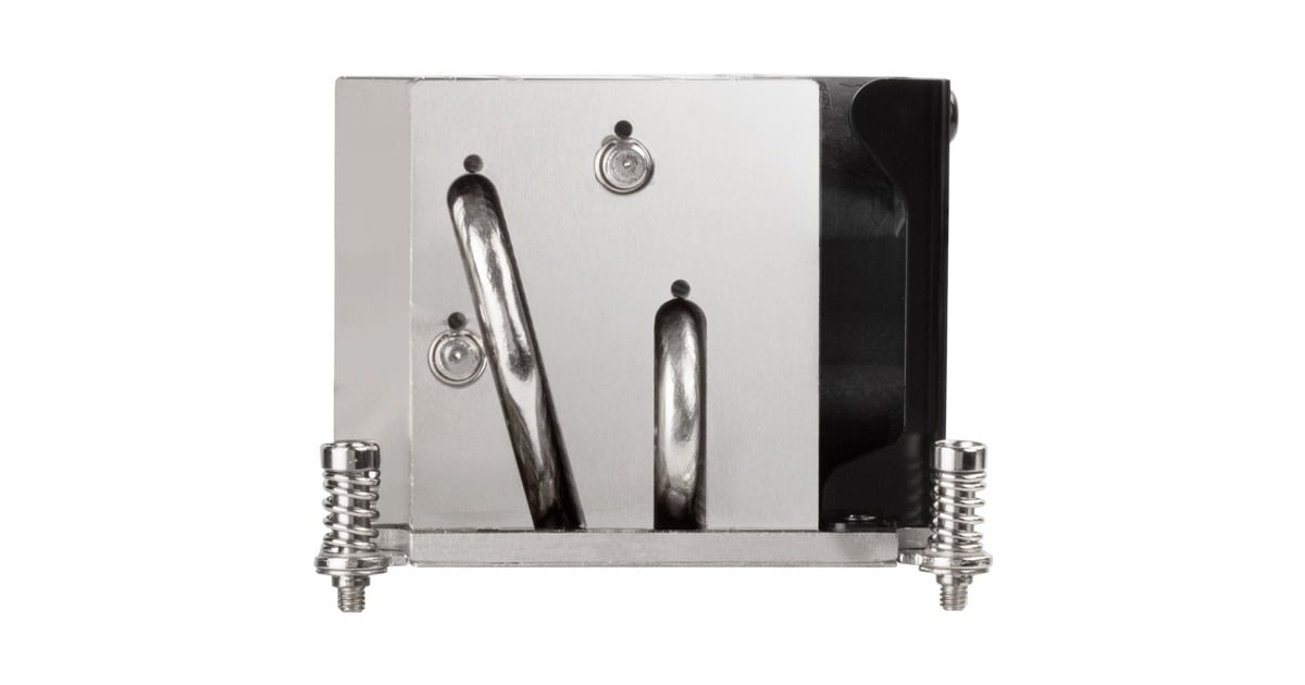 SilverStone SST-XE02-2066, CPU-Kühler(silber/schwarz, 2HE, für Sockel 2011, 2066 Square & Narrow, Outlet)