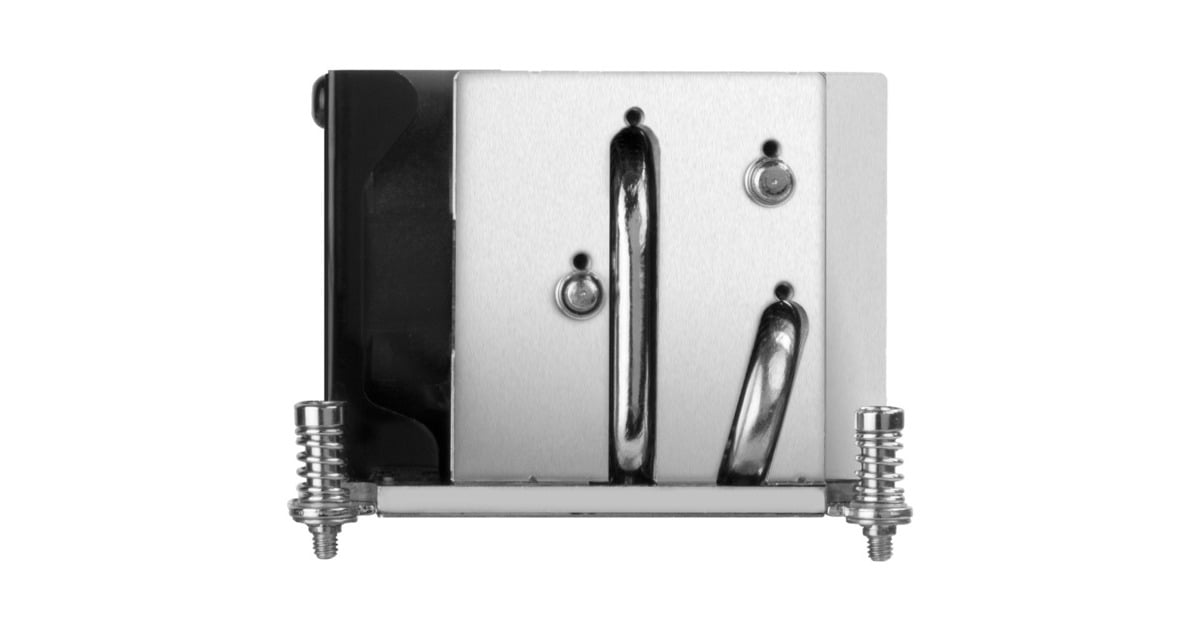 SilverStone SST-XE02-2066, CPU-Kühler(silber/schwarz, 2HE, für Sockel 2011, 2066 Square & Narrow, Outlet)