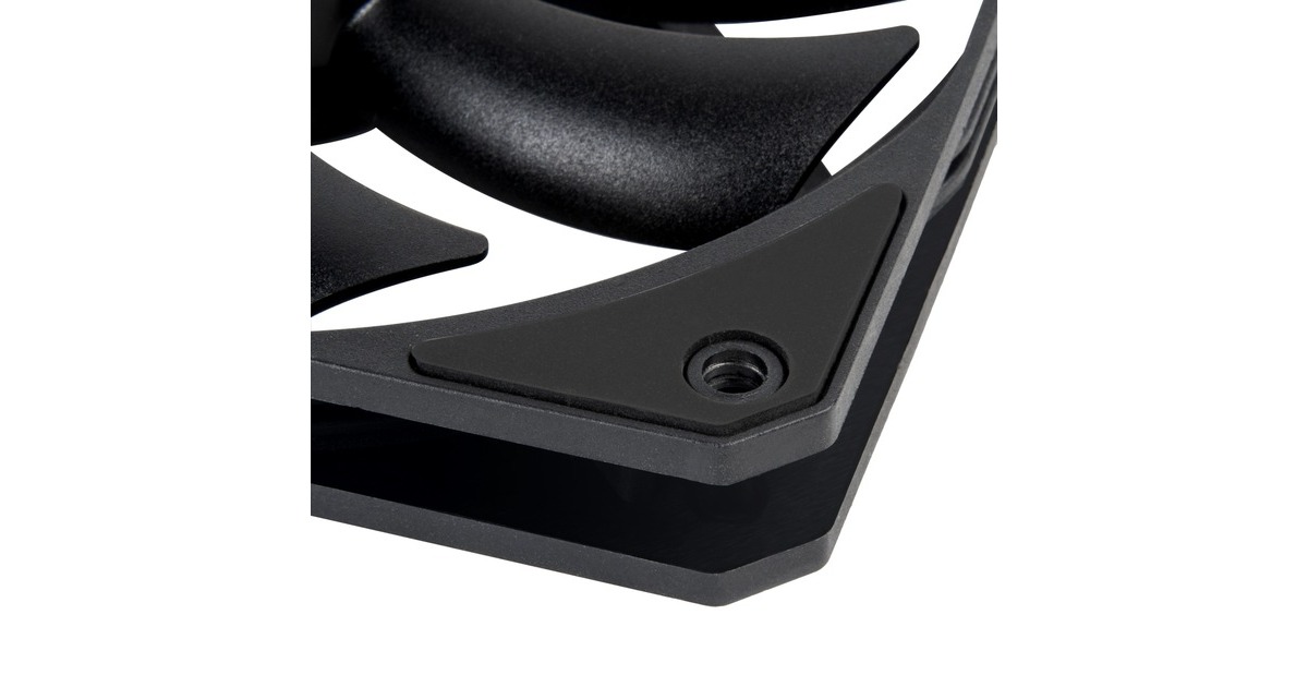 SilverStone SilvStone SST-AS120B, Gehäuselüfter(schwarz/transparent)