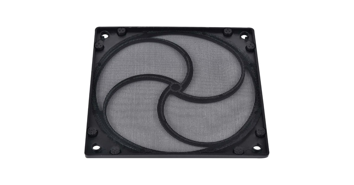SilverStone Staubfilter SST-FF125B(schwarz, für 120mm-Lüfter)