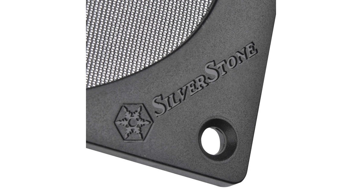 SilverStone Staubfilter SST-FF125B(schwarz, für 120mm-Lüfter)