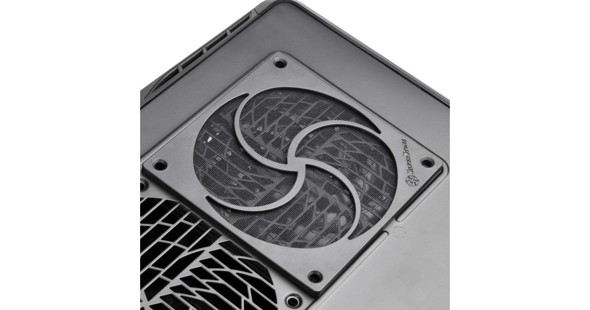 SilverStone Staubfilter SST-FF125B(schwarz, für 120mm-Lüfter)