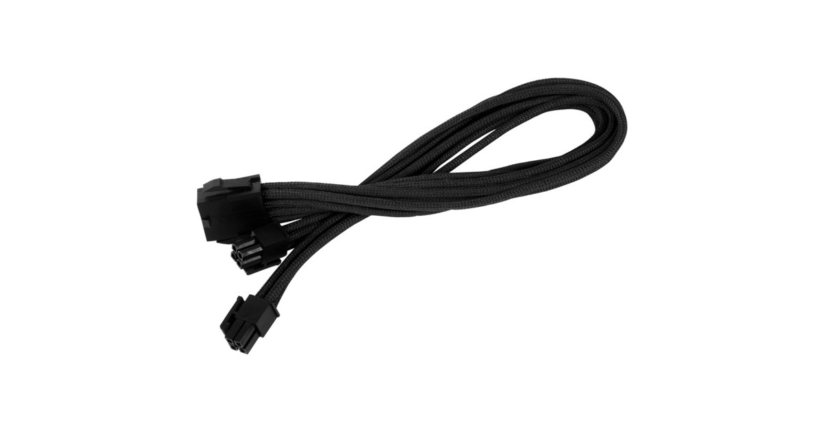 SilverStone Strom-Verlängerungskabel SST-PP07-EPS8B(schwarz, 30cm) SilverStone Strom-Verlängerungskabel SST-PP07-EPS8B(schwarz, 30cm)