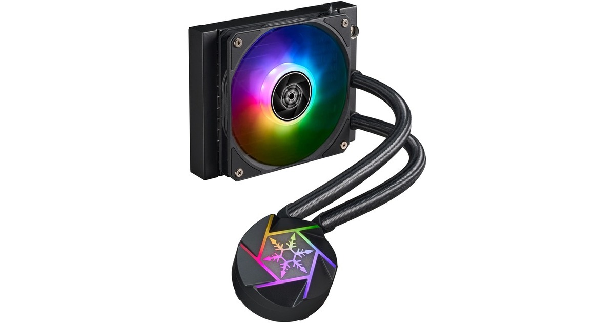 SilverStone VIDA 120 SLIM 120mm, Wasserkühlung(schwarz)