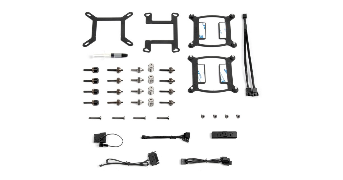 SilverStone VIDA 120 SLIM 120mm, Wasserkühlung(schwarz)