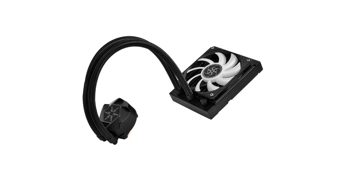 SilverStone VIDA 120 SLIM 120mm, Wasserkühlung(schwarz)