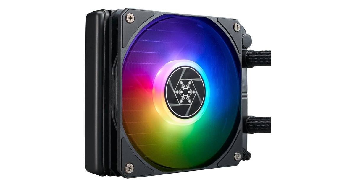 SilverStone VIDA 120 SLIM 120mm, Wasserkühlung(schwarz)