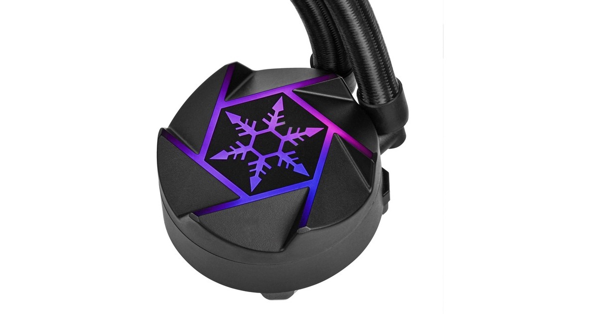 SilverStone VIDA 120 SLIM 120mm, Wasserkühlung(schwarz)