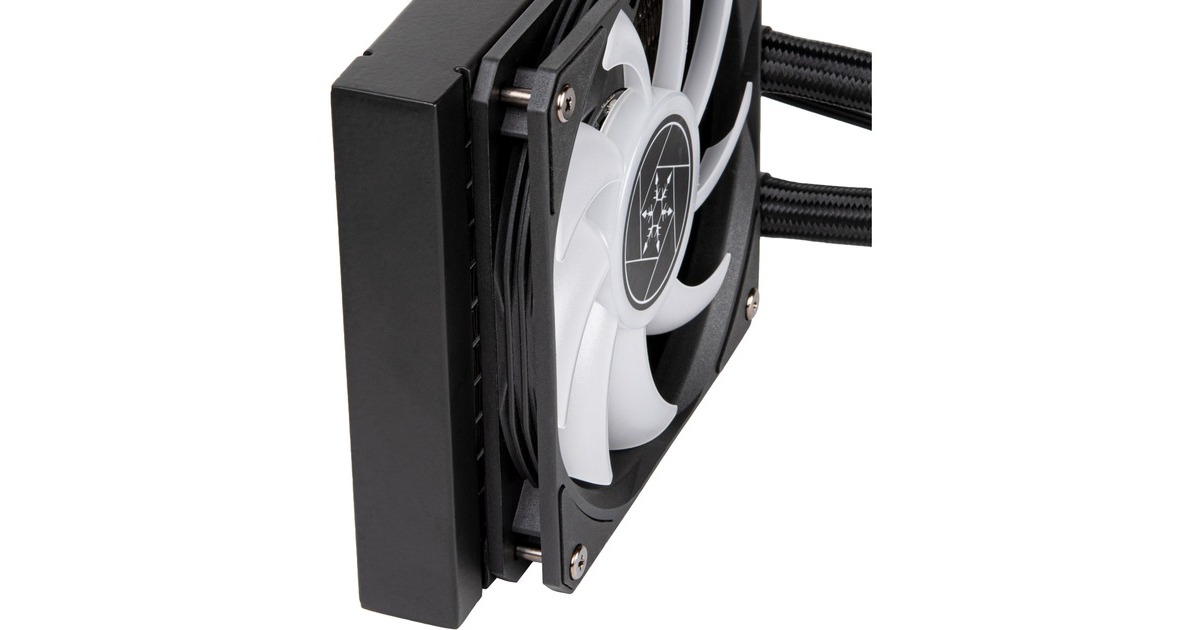 SilverStone VIDA 120 SLIM 120mm, Wasserkühlung(schwarz)