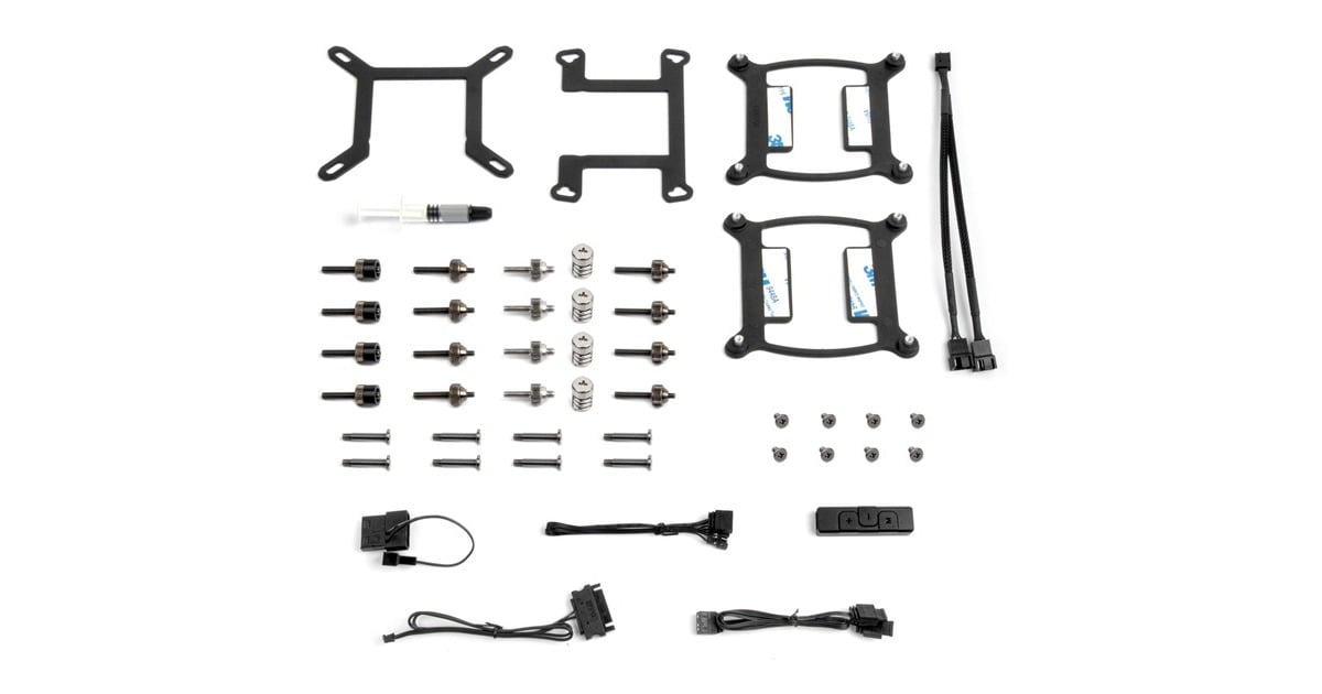 SilverStone VIDA 240 SLIM 240mm, Wasserkühlung(schwarz)