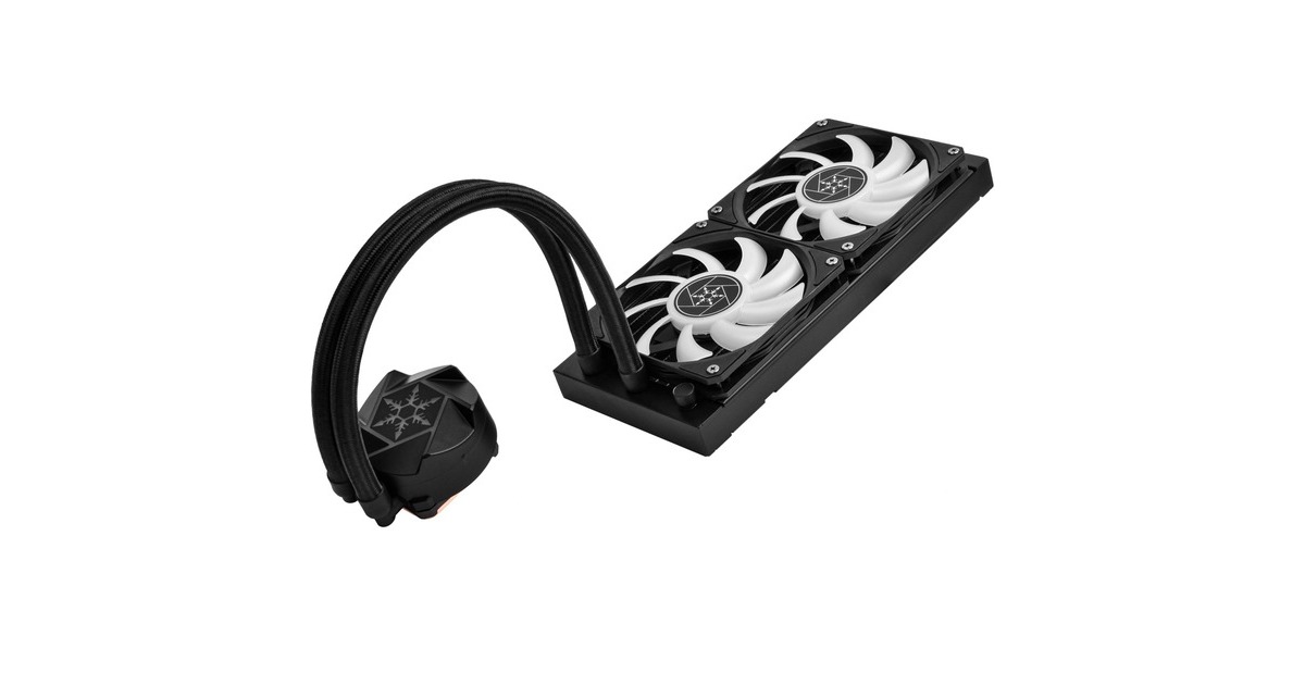 SilverStone VIDA 240 SLIM 240mm, Wasserkühlung(schwarz, Outlet) SilverStone VIDA 240 SLIM 240mm, Wasserkühlung(schwarz, Outlet)
