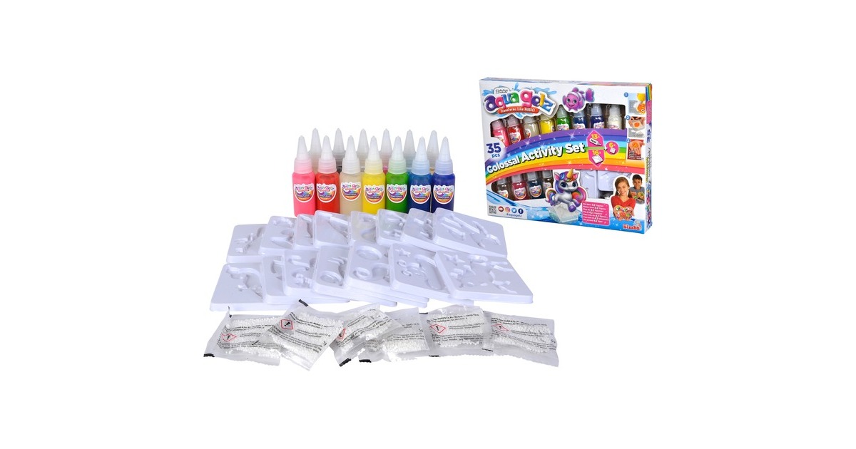 Simba Aqua Gelz Colossal Set, Basteln