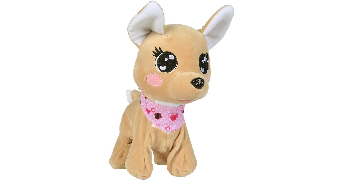 Simba ChiChi LOVE Baby Boo, Kuscheltier(beige/rosa, 30 cm)
