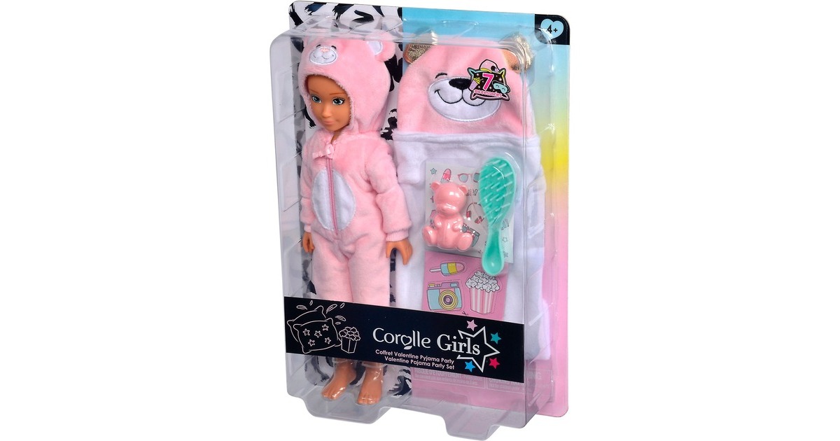 Simba Corolle Girls - Valentine Pyjama Party, Puppe