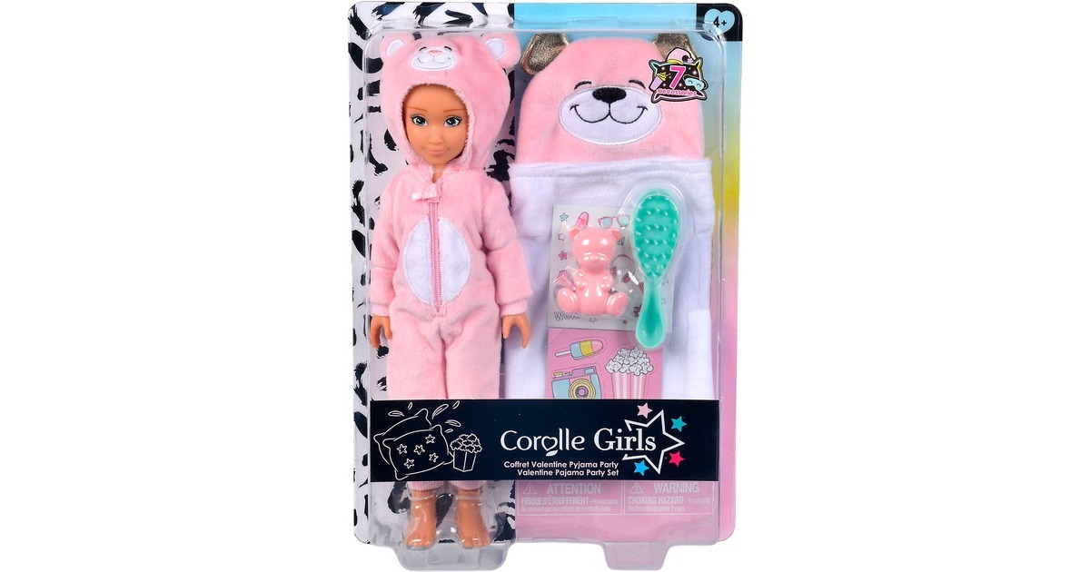 Simba Corolle Girls - Valentine Pyjama Party, Puppe